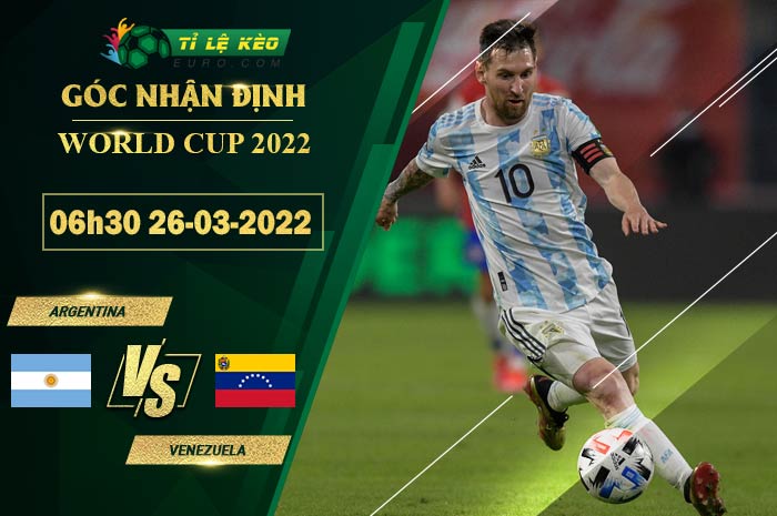 soi kèo Argentina vs Venezuela