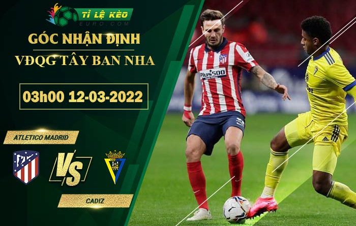soi kèo Atletico Madrid vs Cadiz