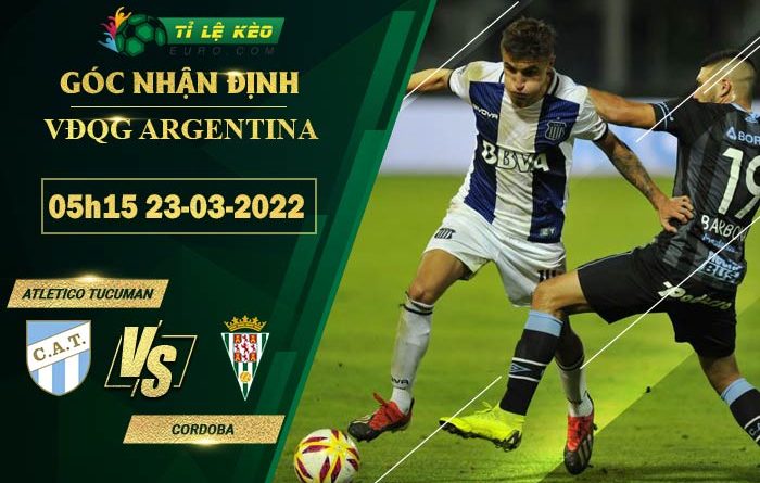 soi kèo Atletico Tucuman vs Cordoba