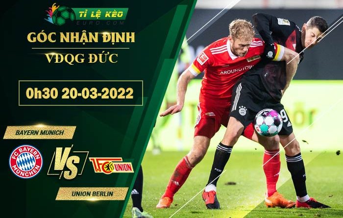 soi kèo Bayern Munich vs Union Berlin