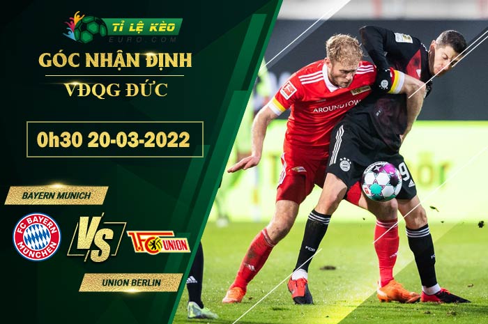 soi kèo Bayern Munich vs Union Berlin