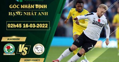 soi kèo Blackburn vs Derby County