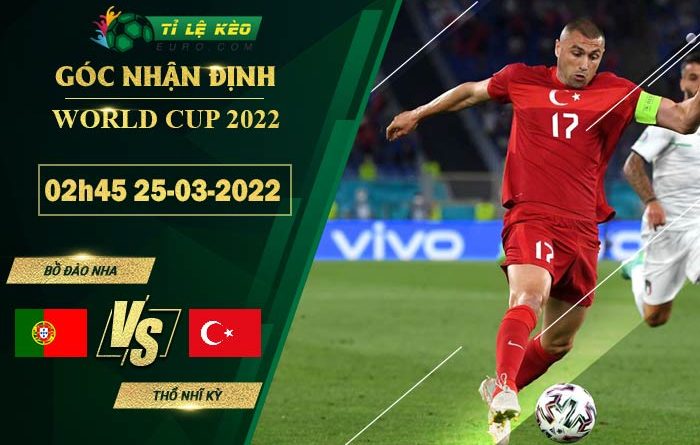 soi kèo Bo Dao Nha vs Tho Nhi Ky