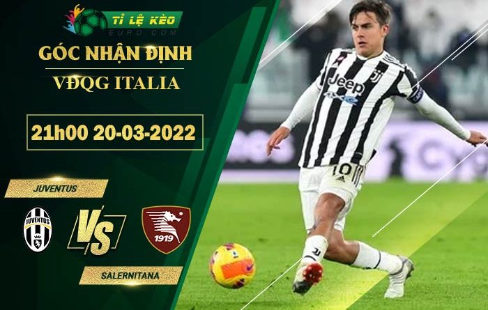 soi kèo Juventus vs Salernitana