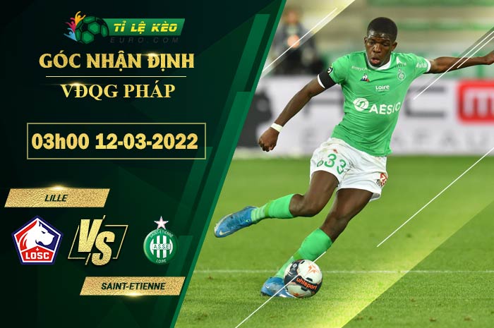 soi kèo Lille vs Saint-Etienne