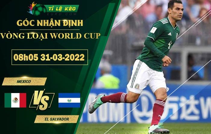 bảng kèo trận đấu Mexico vs El Salvador