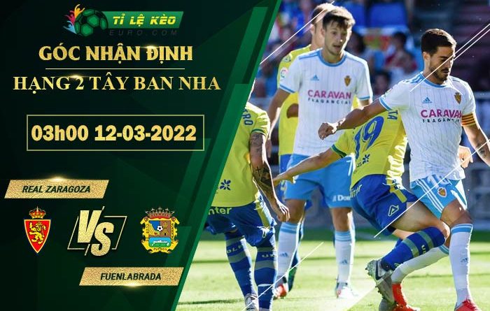 soi kèo Real Zaragoza vs Fuenlabrada