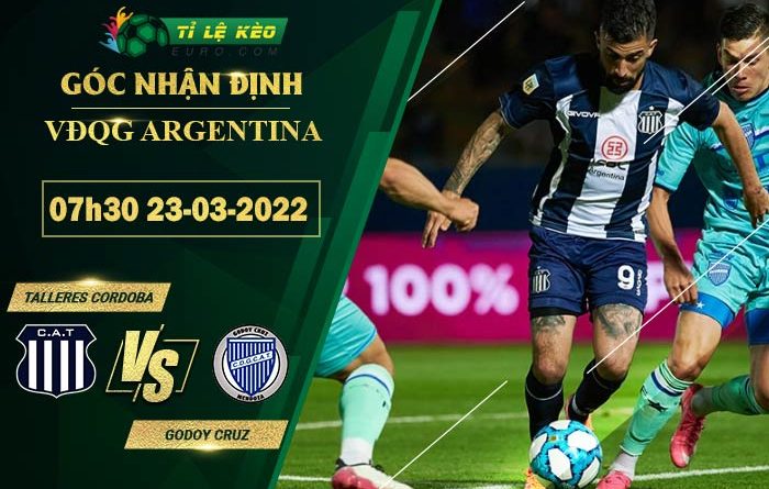 soi kèo Talleres Cordoba vs Godoy Cruz