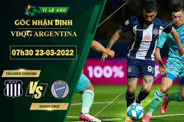 soi kèo Talleres Cordoba vs Godoy Cruz