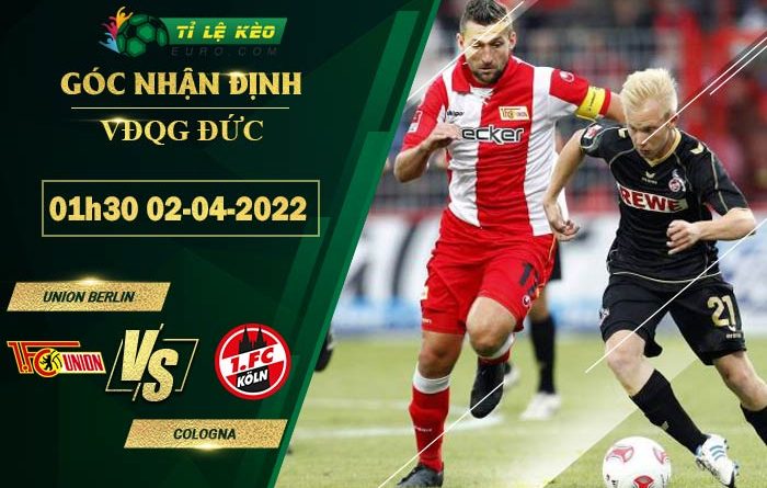 soi kèo Union Berlin vs Cologna