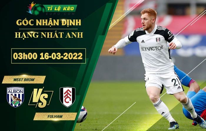 soi kèo West Brom vs Fulham