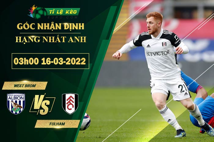 soi kèo West Brom vs Fulham
