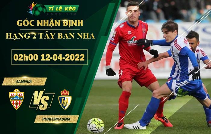 soi kèo Almeria vs Ponferradina