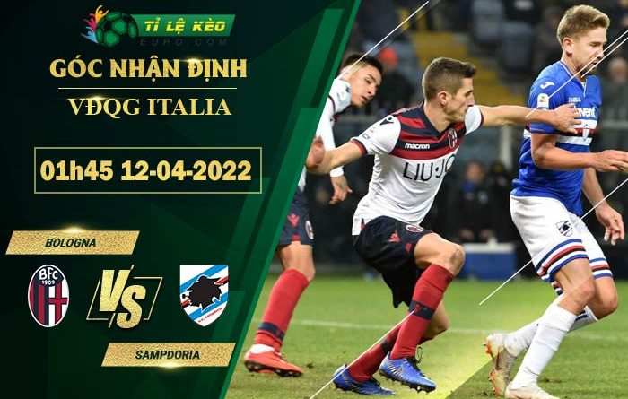 soi kèo Bologna vs Sampdoria