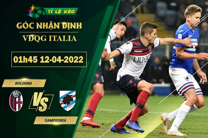 soi kèo Bologna vs Sampdoria