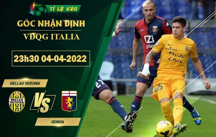 soi kèo Hellas Verona vs Genoa