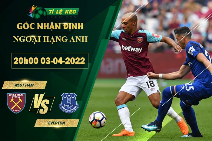 soi kèo West Ham vs Everton
