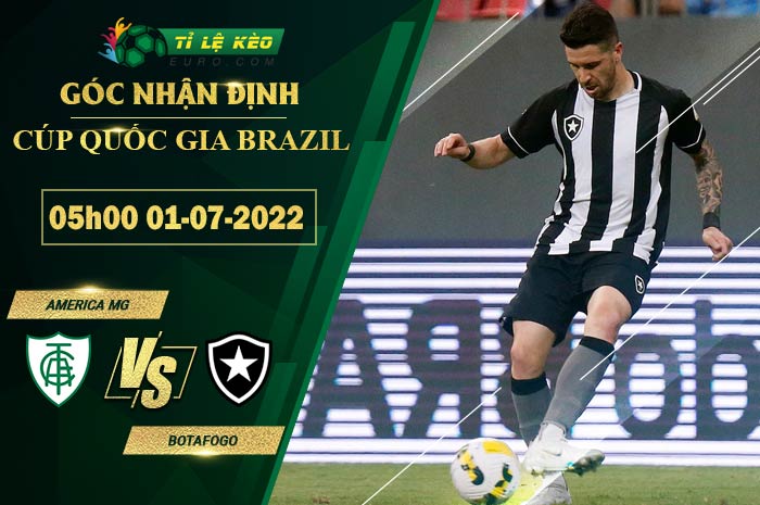 soi kèo America MG vs Botafogo