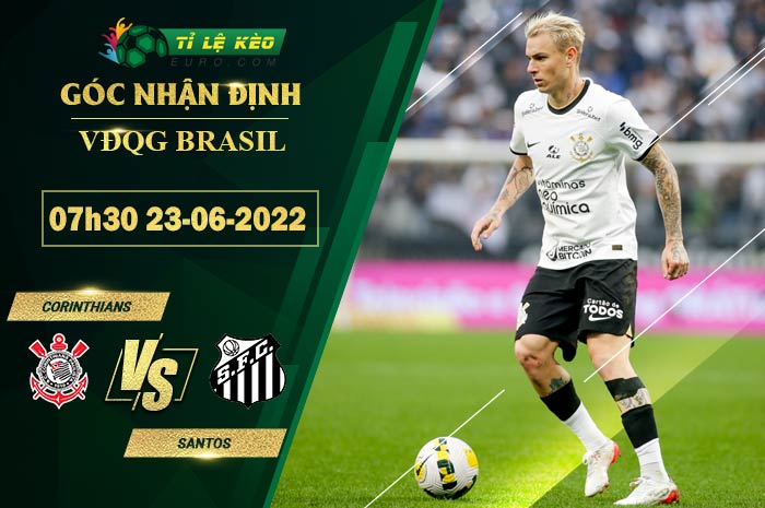 soi kèo Corinthians vs Santos