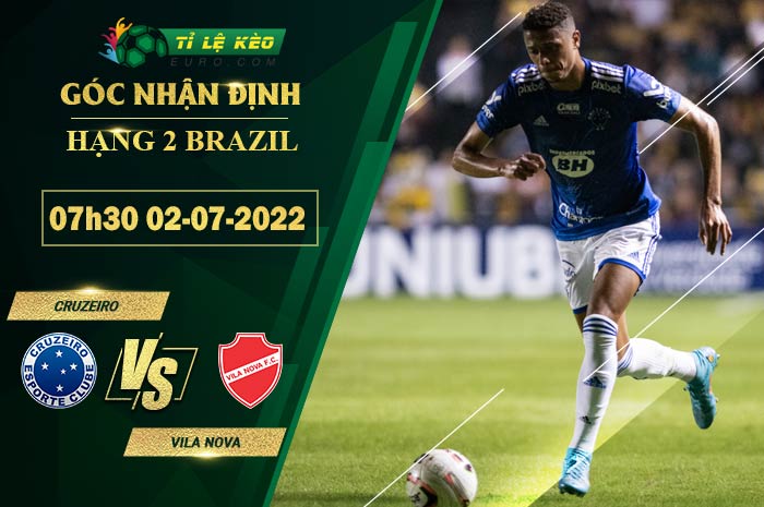 soi kèo Cruzeiro vs Vila Nova