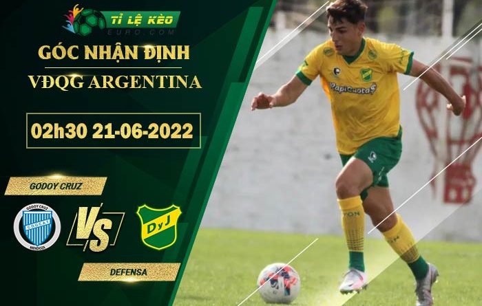 soi kèo Godoy Cruz vs Defensa