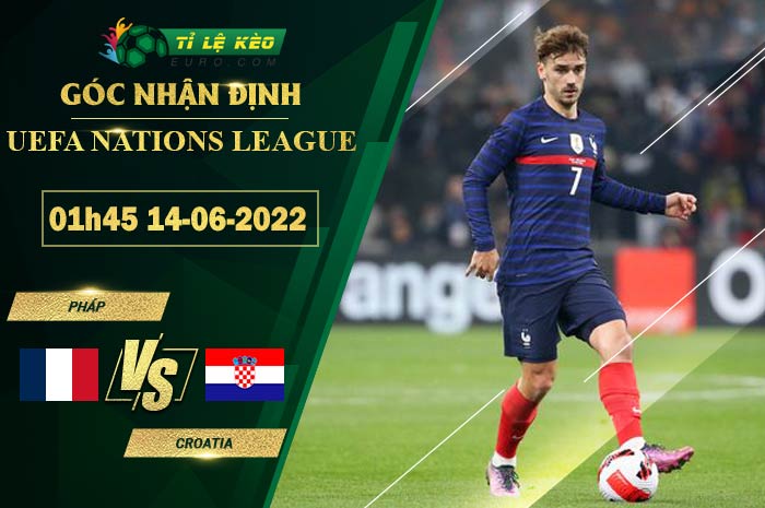 soi kèo Pháp vs Croatia