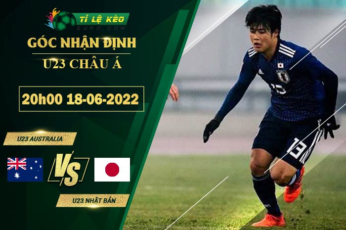 soi kèo U23 Australia vs U23 Nhật Bản