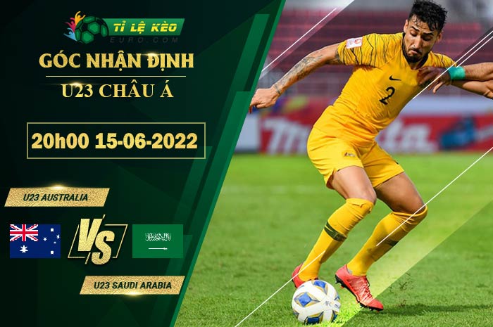 soi kèo U23 Australia vs U23 Saudi Arabia