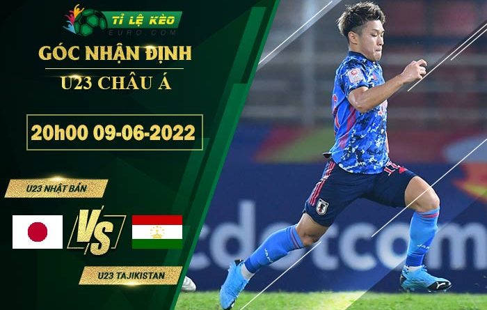 soi kèo U23 Nhật Bản vs U23 Tajikistan