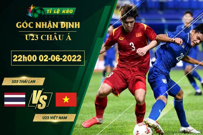 soi kèo U23 Thái Lan vs U23 Việt Nam