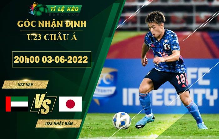 soi kèo U23 UAE vs U23 Nhật Bản