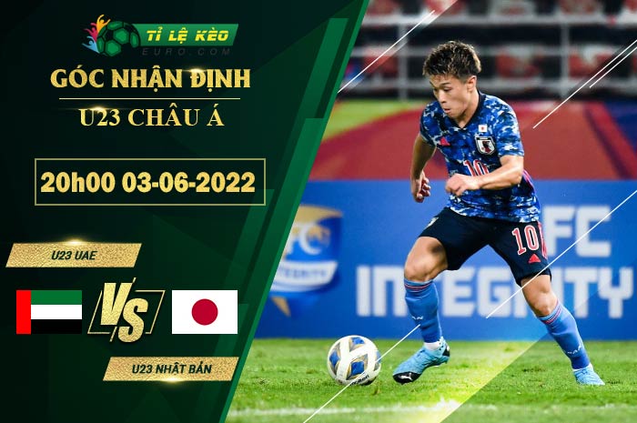 soi kèo U23 UAE vs U23 Nhật Bản