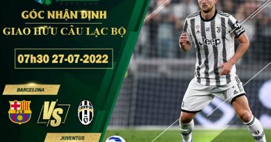 soi kèo Barcelona vs Juventus