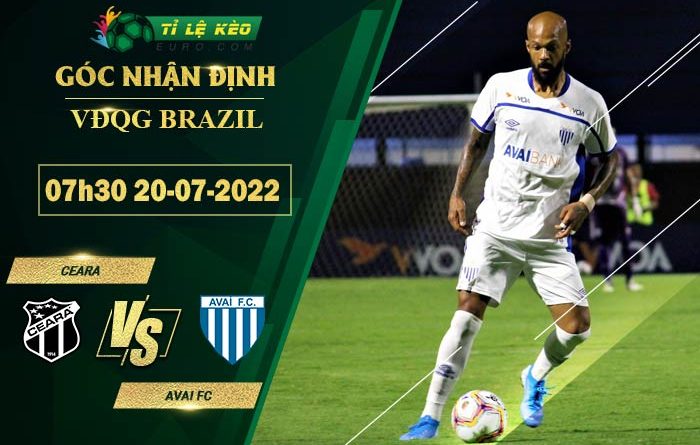 soi kèo Ceara vs Avai FC