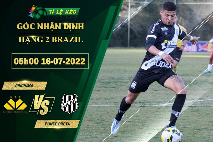 soi kèo Criciuma vs Ponte Preta