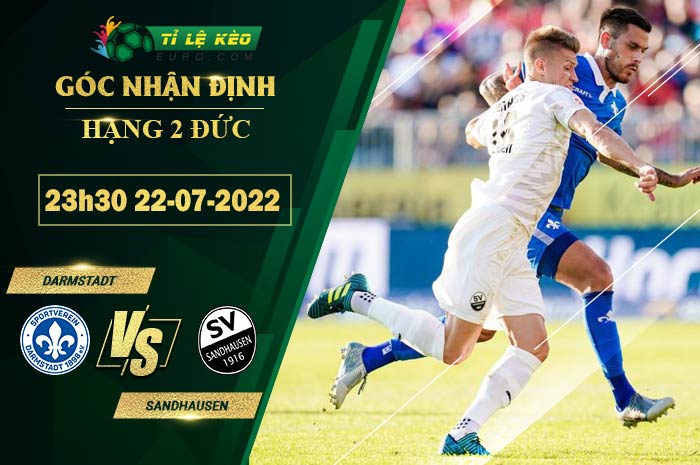 soi kèo Darmstadt vs Sandhausen