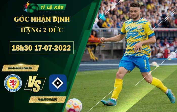 soi kèo Eintracht Braunschweig vs Hamburger