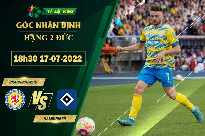 soi kèo Eintracht Braunschweig vs Hamburger