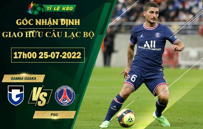 soi kèo Gamba Osaka vs PSG