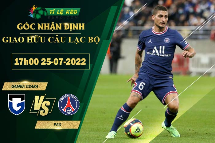 soi kèo Gamba Osaka vs PSG