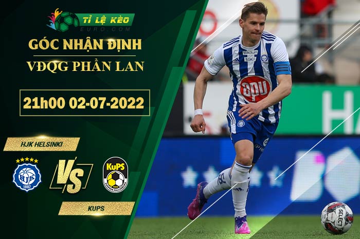 soi kèo HJK Helsinki vs KuPS