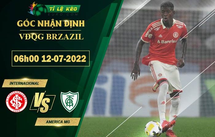 soi kèo Internacional vs America MG