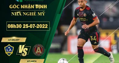 soi kèo LA Galaxy vs Atlanta