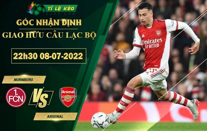 soi kèo Nurnberg vs Arsenal