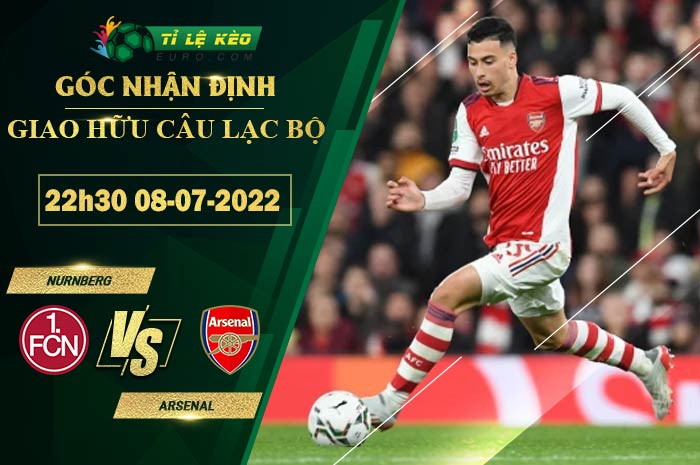 soi kèo Nurnberg vs Arsenal