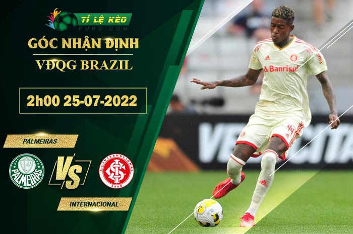 soi kèo Palmeiras vs Internacional