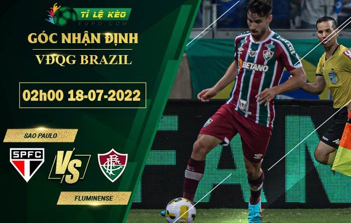 soi kèo Sao Paulo vs Fluminense
