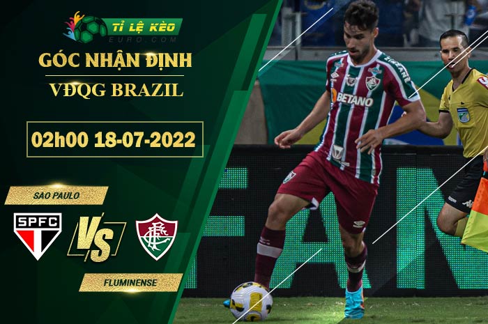 soi kèo Sao Paulo vs Fluminense