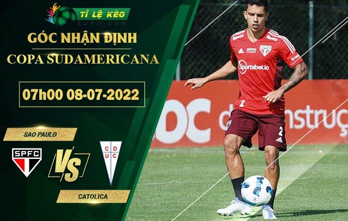 soi kèo Sao Paulo vs Universidad Catolica