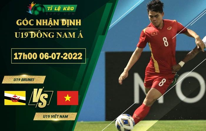 soi kèo U19 Brunei vs U19 Viet Nam